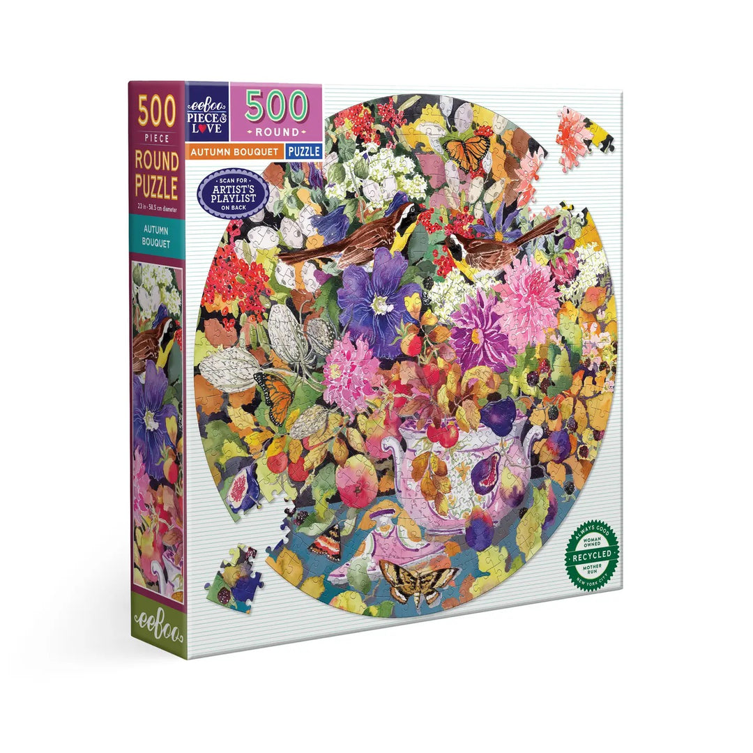 Autumn Bouquet Puzzle, 500 Pieces