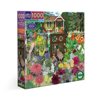 Scandinavian Garden Puzzle, 1000 Pieces