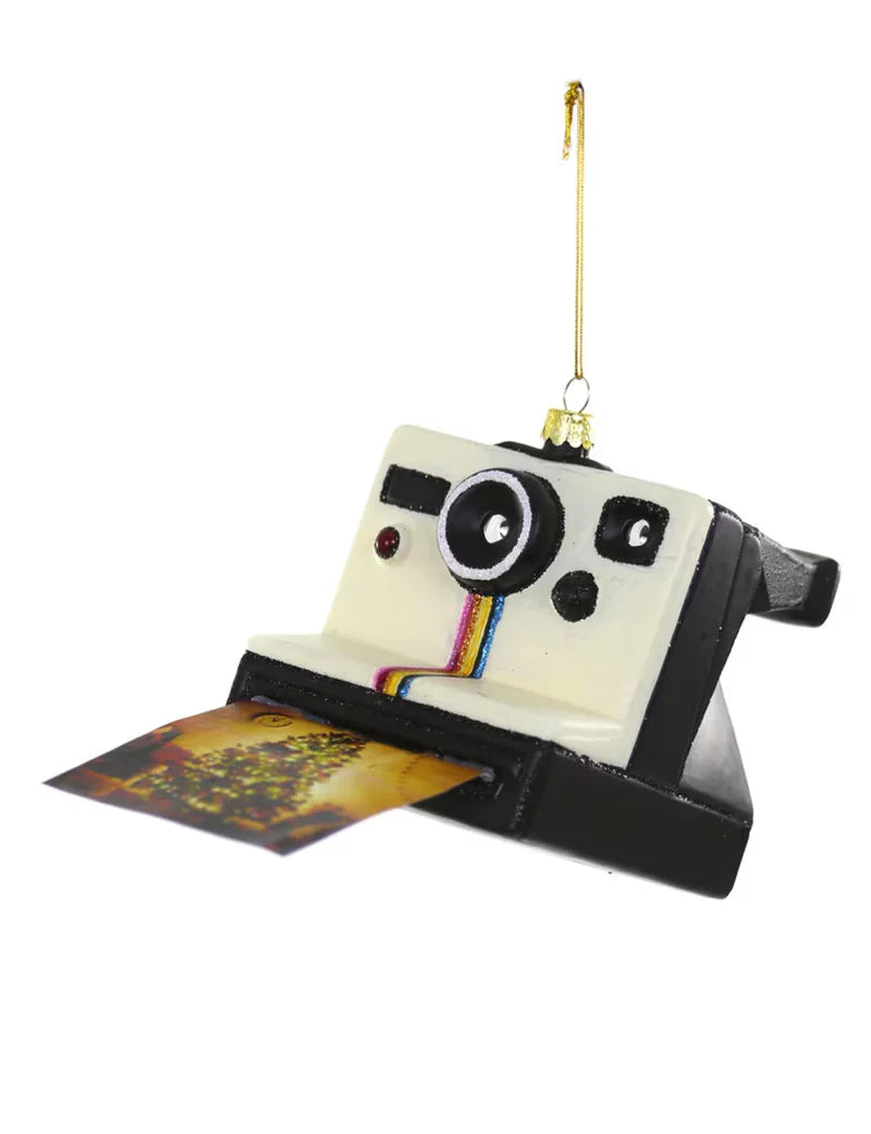 Instant Photo Camera Ornament