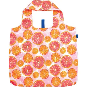 Citrus Red Reusable Shopper Tote