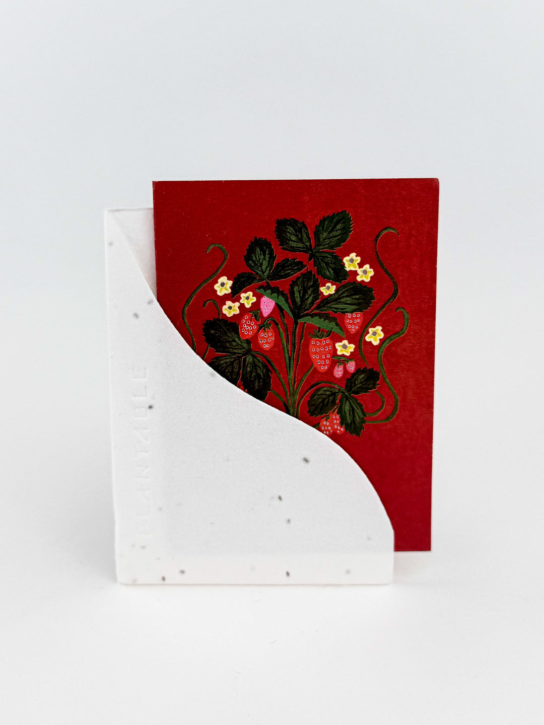 Sweet Strawberry Sprout - Thank You Mini Card