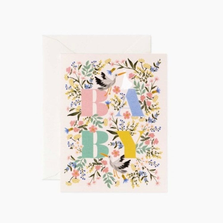 Mayfair Baby Card