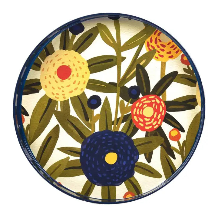 Harvest Sunshine 15" Round Tray