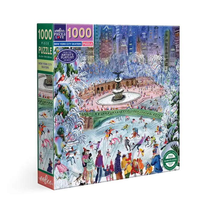 New York City Skaters 1000 Piece Puzzle