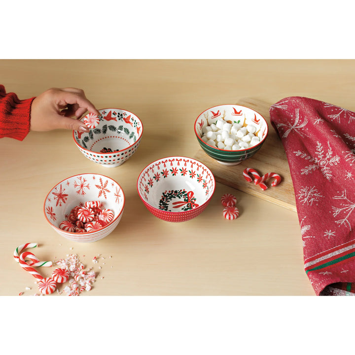 Holiday Stamped Bowl