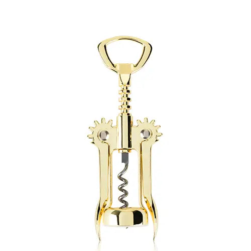 Belmont Gold-Plated Winged Corkscrew & Bottle Opener