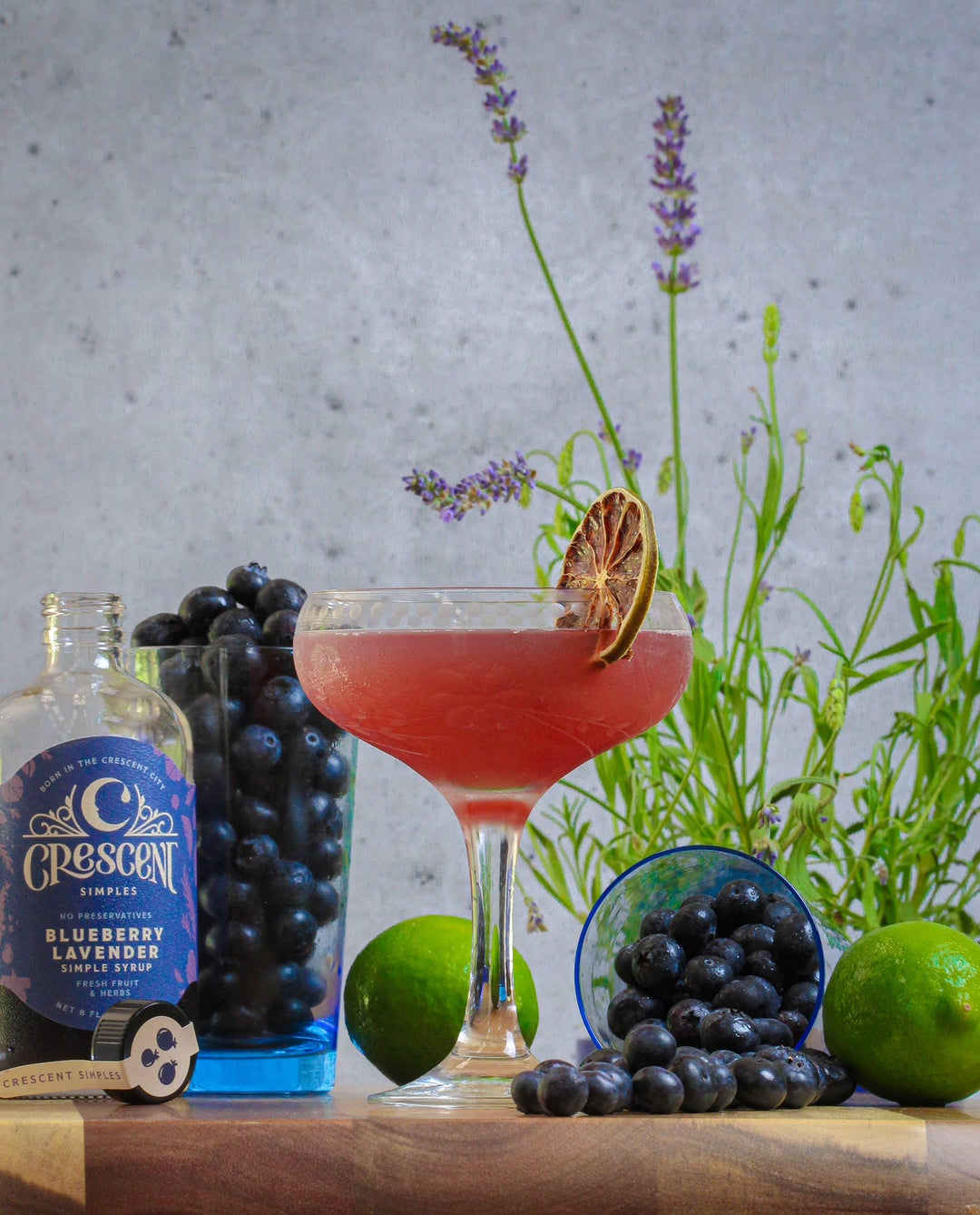 Blueberry Lavender Simple Syrup