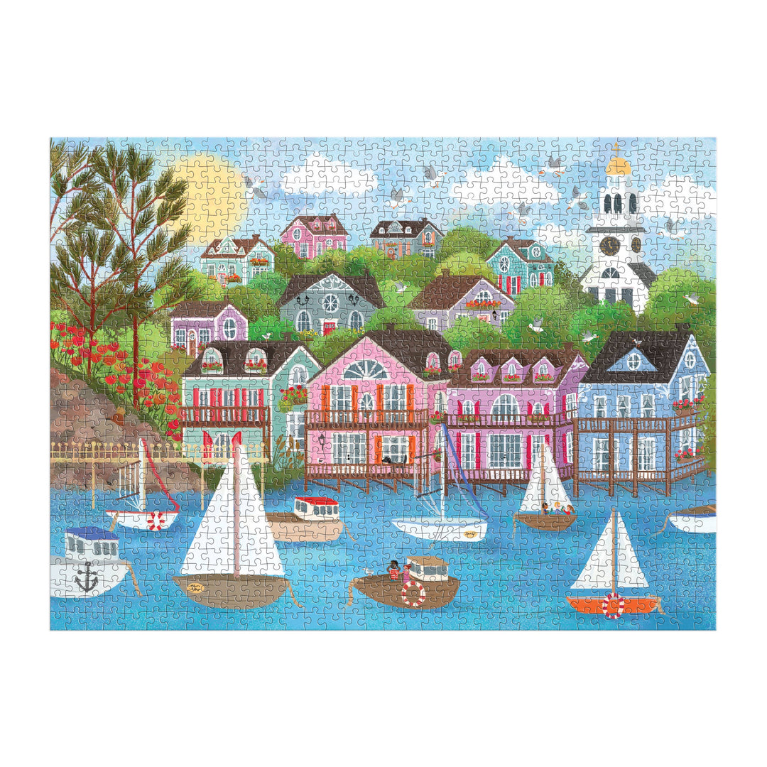 Joy Laforme Harbor by the Sea Puzzle, 1000 Pieces