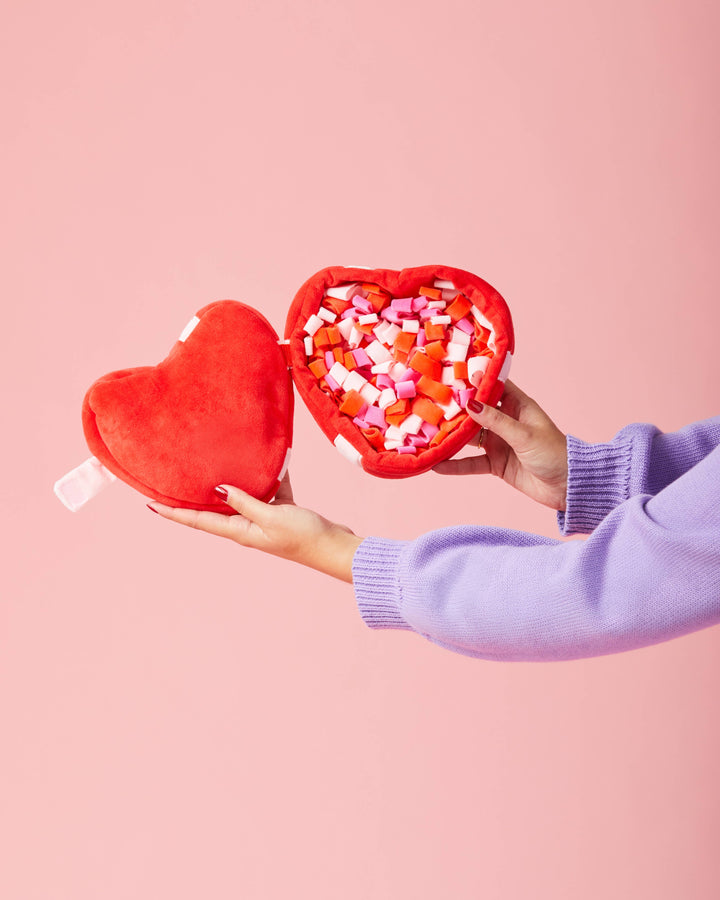 Be My Valentine Interactive Snuffle Dog Toy
