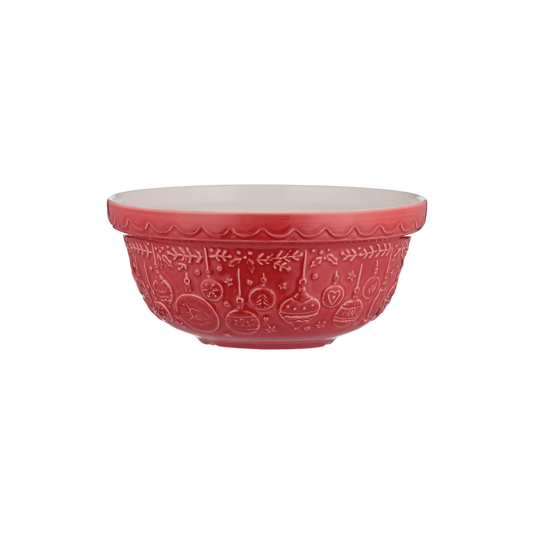 Red Deck The Halls Mixing Bowl, 30"