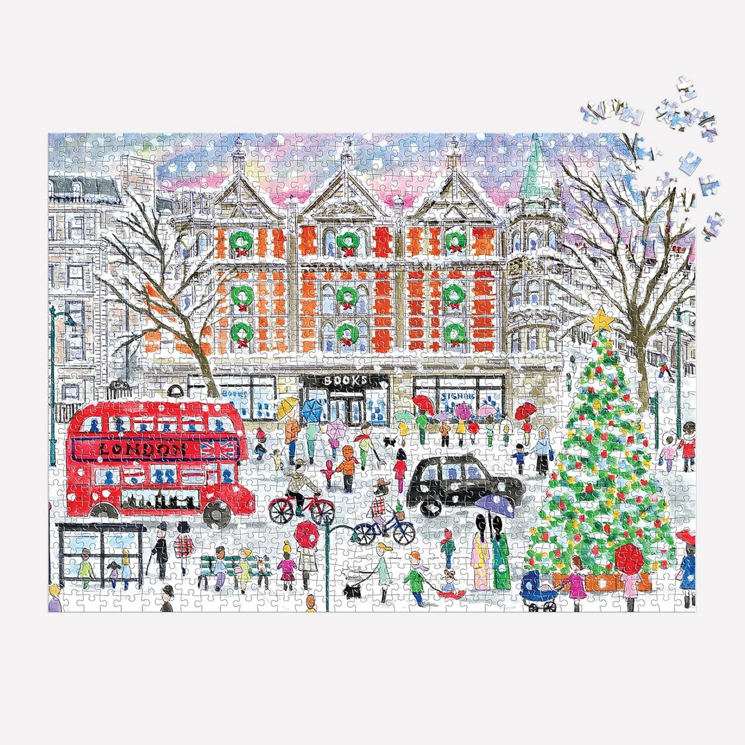 Christmas In London Puzzle, 1000 Piece