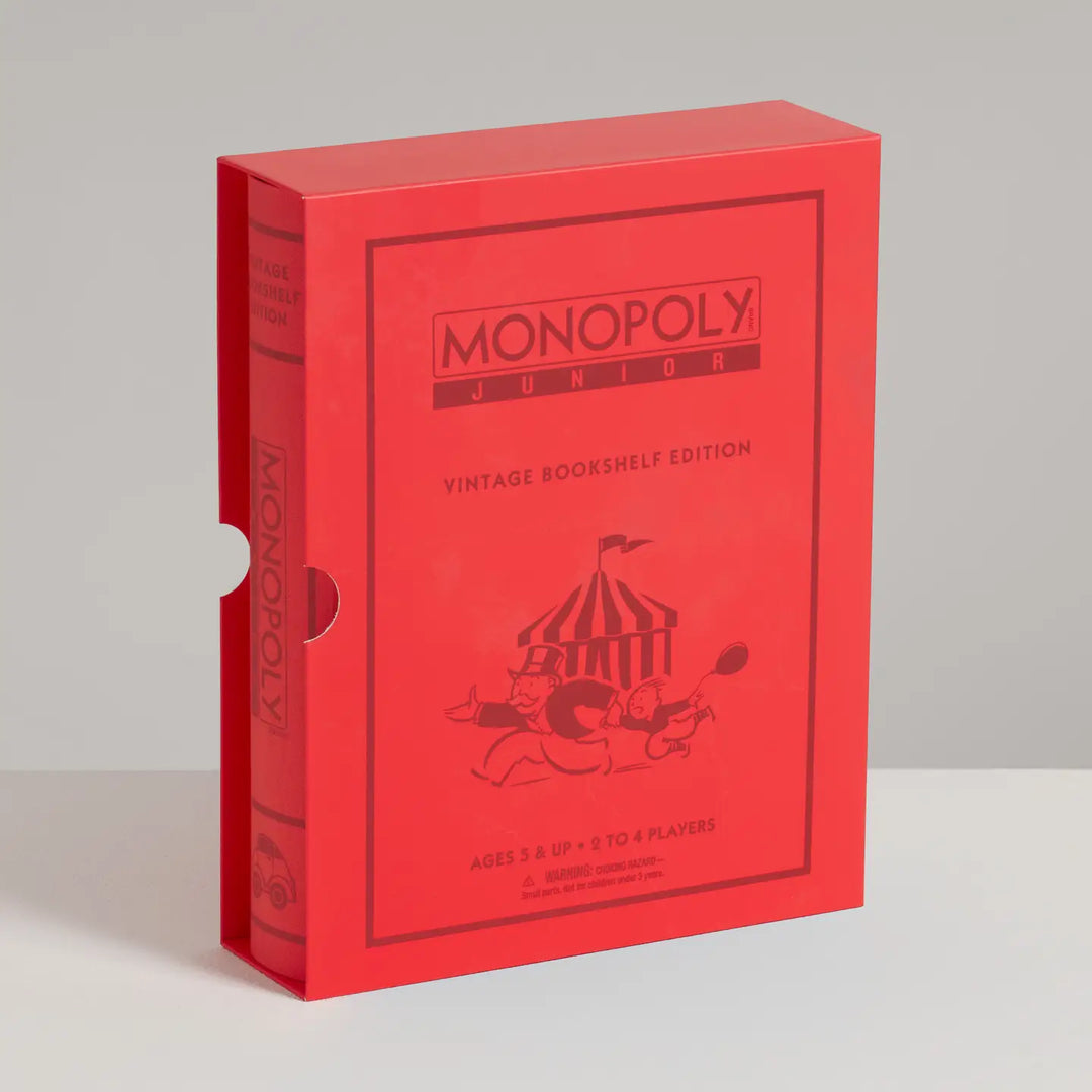 Monopoly Junior | Vintage Bookshelf Edition