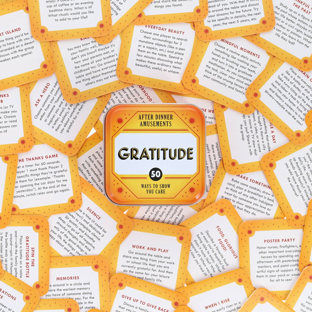 After Dinner Amusements: Gratitude