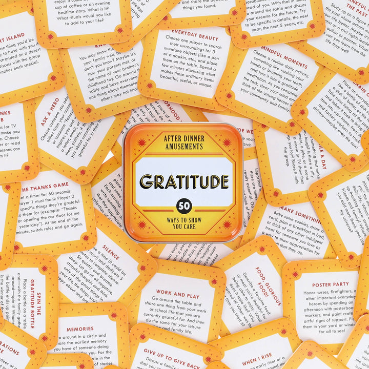 After Dinner Amusements: Gratitude