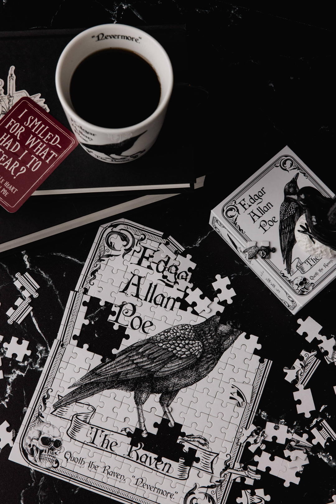 Mini Book Puzzle, The Raven