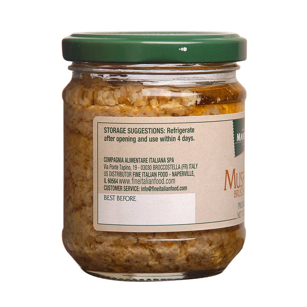 Mantova Mushroom Bruschetta, 6 Oz.