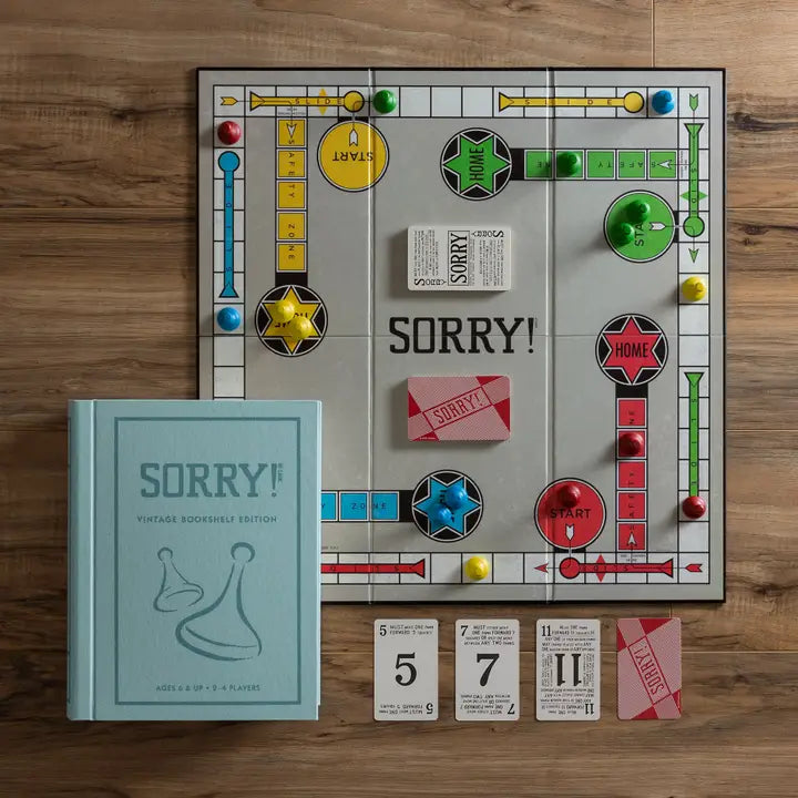 Sorry! | Vintage Bookshelf Edition
