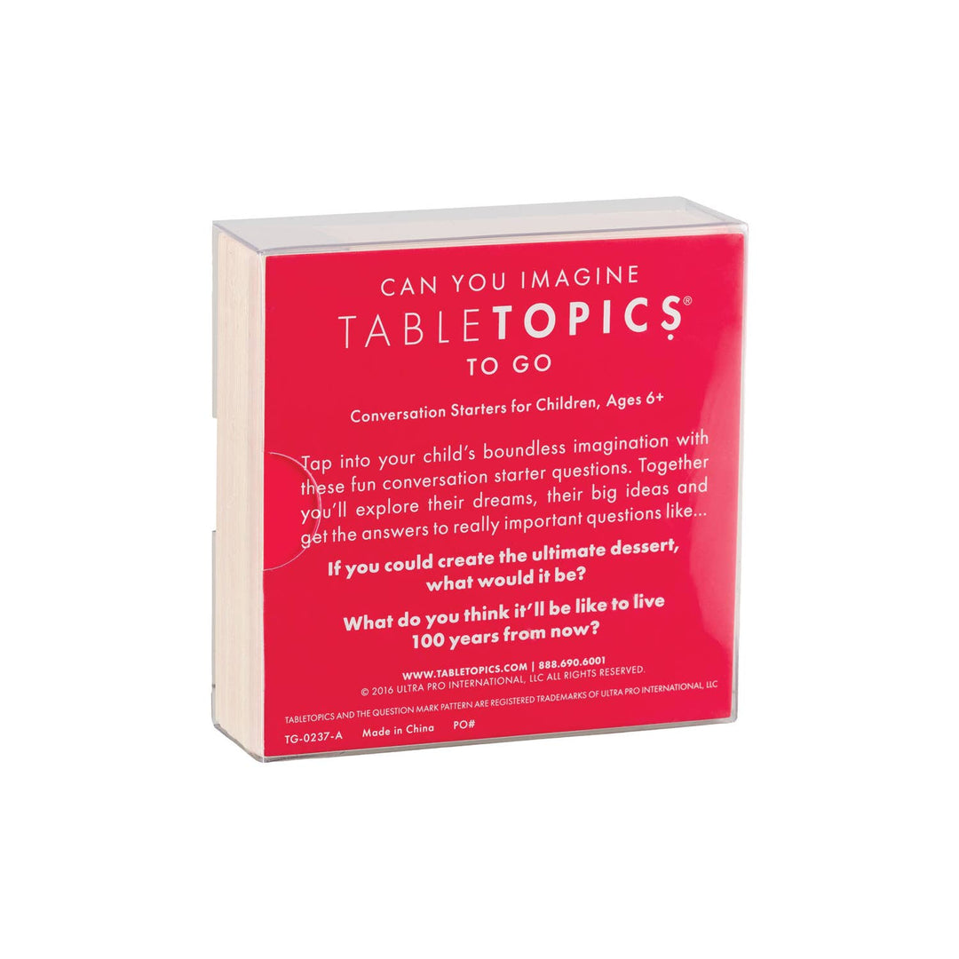 Tabletopics Can you Imagine | Conversation Starter Questions