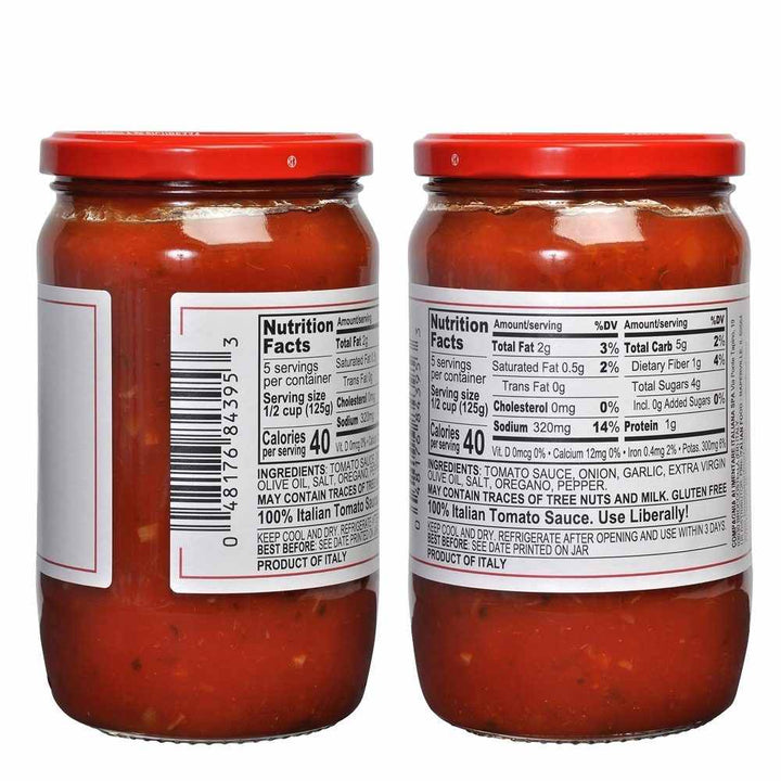 Mantova Roasted Garlic Tomato Sauce, 24 Oz.