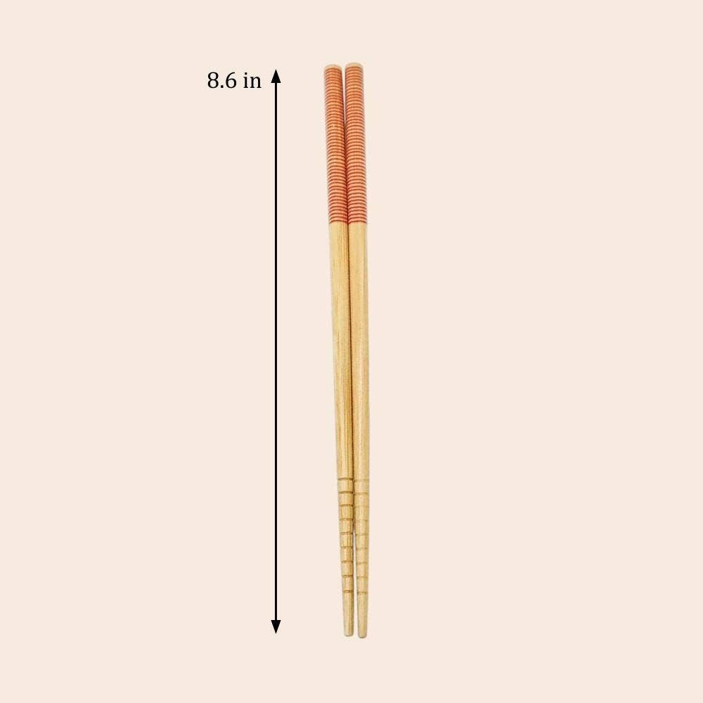 White Bamboo Chopsticks, Set Of 2