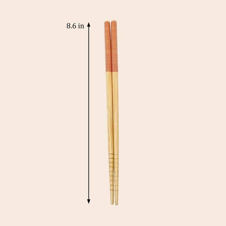 White Bamboo Chopsticks, Set Of 2