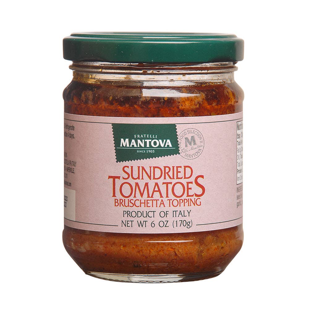 Mantova Sundried Tomato Bruschetta, 6 Oz.