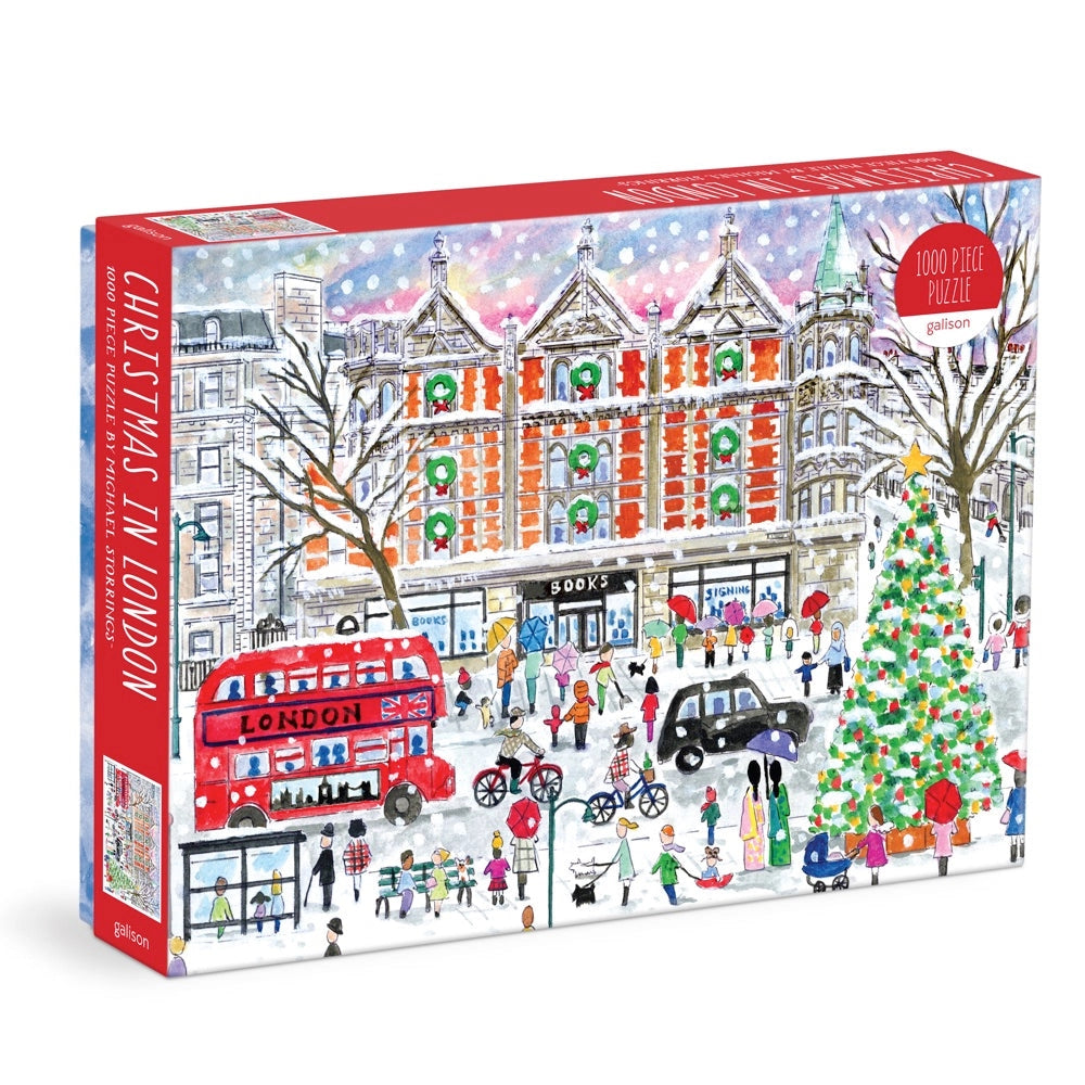 Christmas In London Puzzle, 1000 Piece