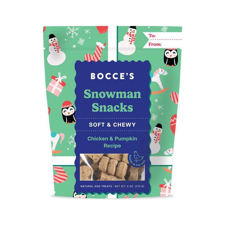 Snowman Snacks, Soft & Chewy