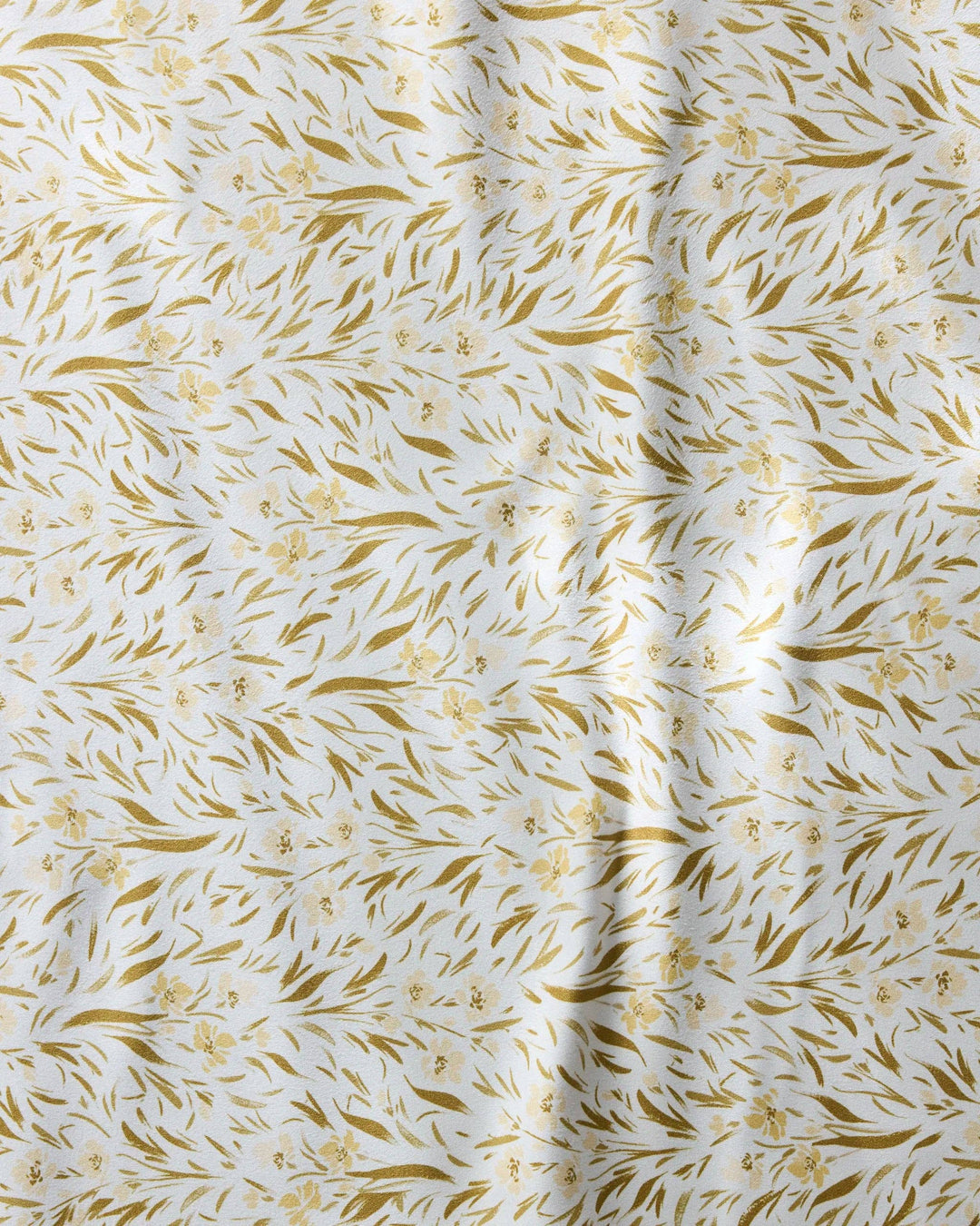 Yellow Floral Dinner Napkin Set