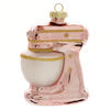 Pink Stand Mixer Glass Glass Ornament