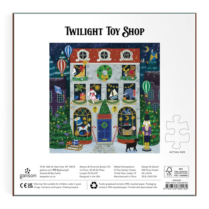 Twilight Toy Shop 500 Piece Foil Puzzle