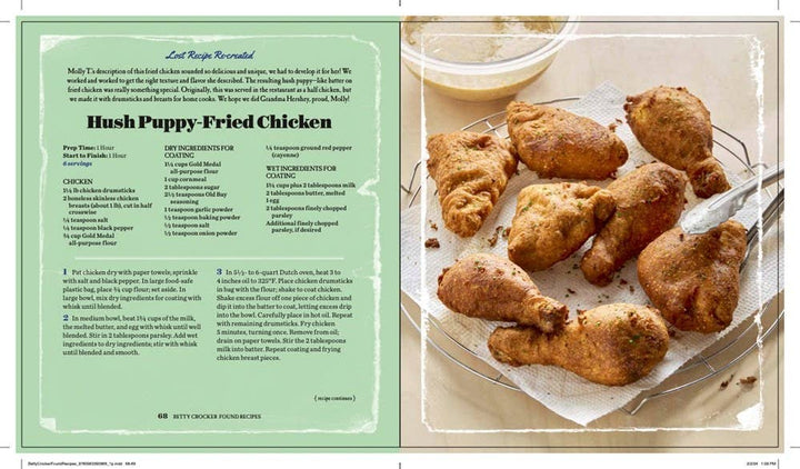 Betty Crocker Found Recipes: Betty Crocker