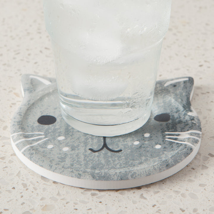 Cats Meow Soak Up Coasters, Set Of 4
