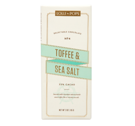 Toffee & Sea Salt Signature Bar