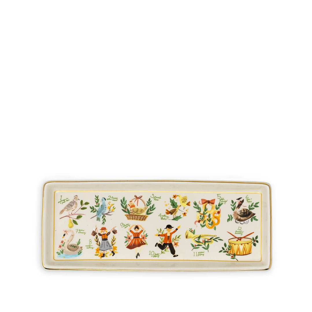 Trinket Tray, Twelve Days of Christmas