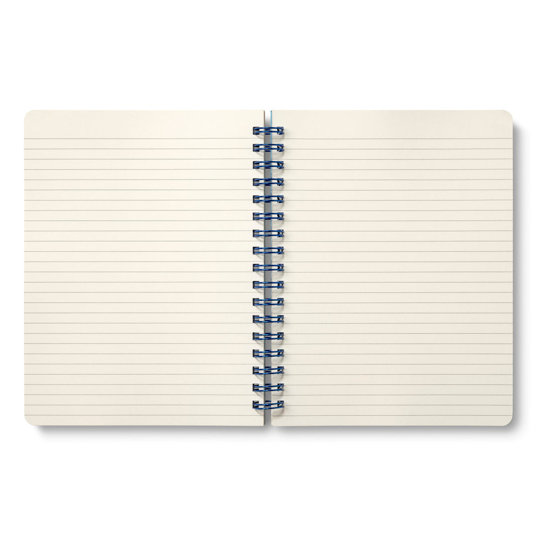 Be Who You Are. Love What You Love. - Spiral Daily Notebook