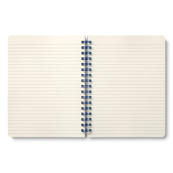 Be Who You Are. Love What You Love. - Spiral Daily Notebook