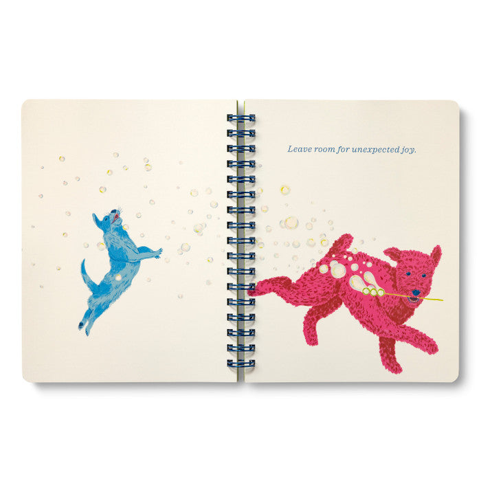 Expect The Best Things To Happen - Spiral Daily Notebook