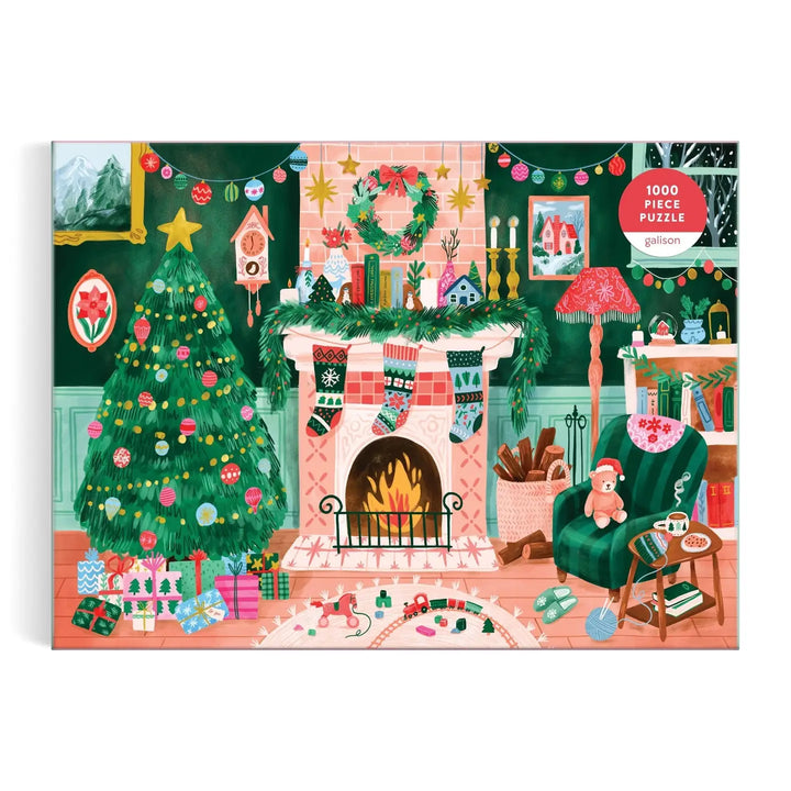 Cozy By The Fireplace Puzzle, 1000 Piece