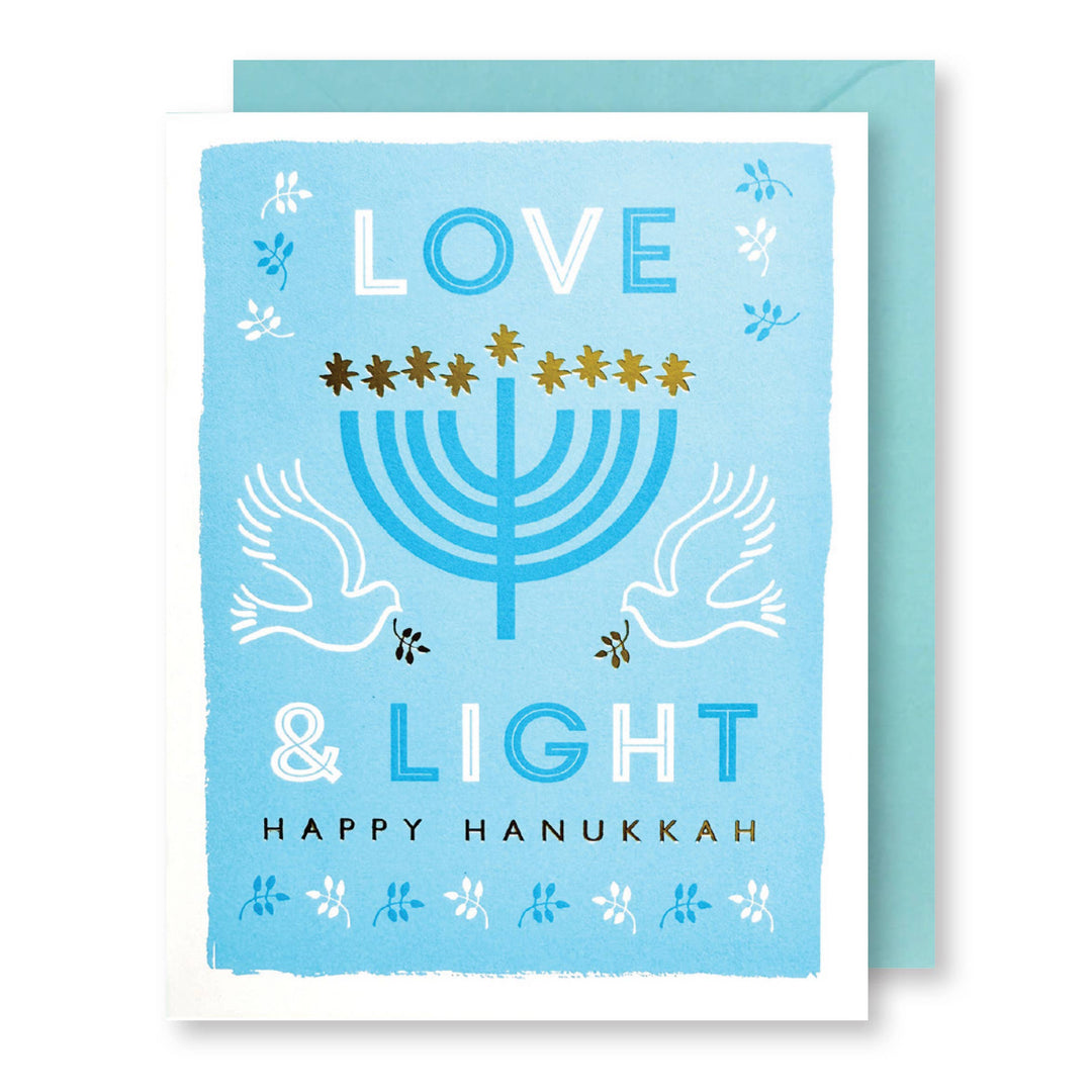 Love & Light Hanukkah Card