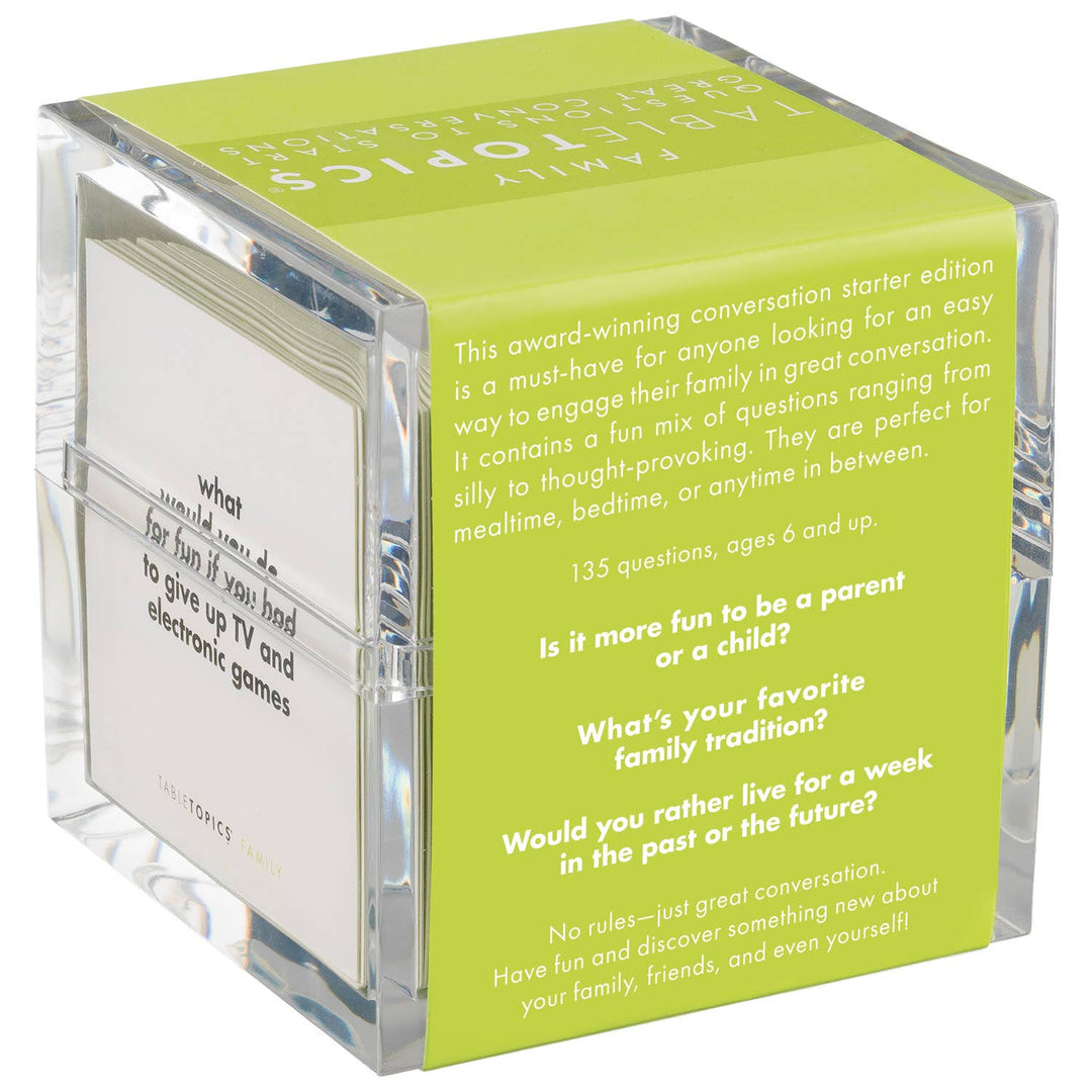 TableTopics Family | Award-Winning Conversation Starters