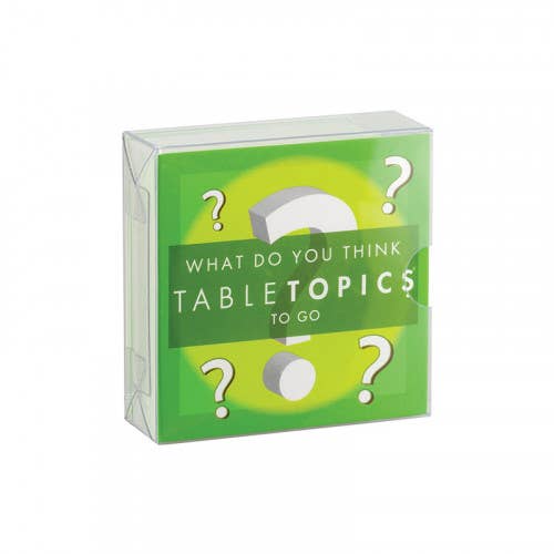 Tabletopics What Do You Think | Conversation Starter Cards
