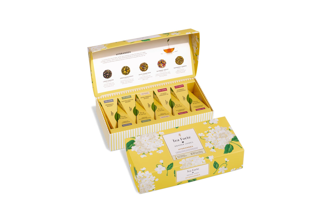 Hydrangea Draper James Petite Presentation Box | 10 Infusers