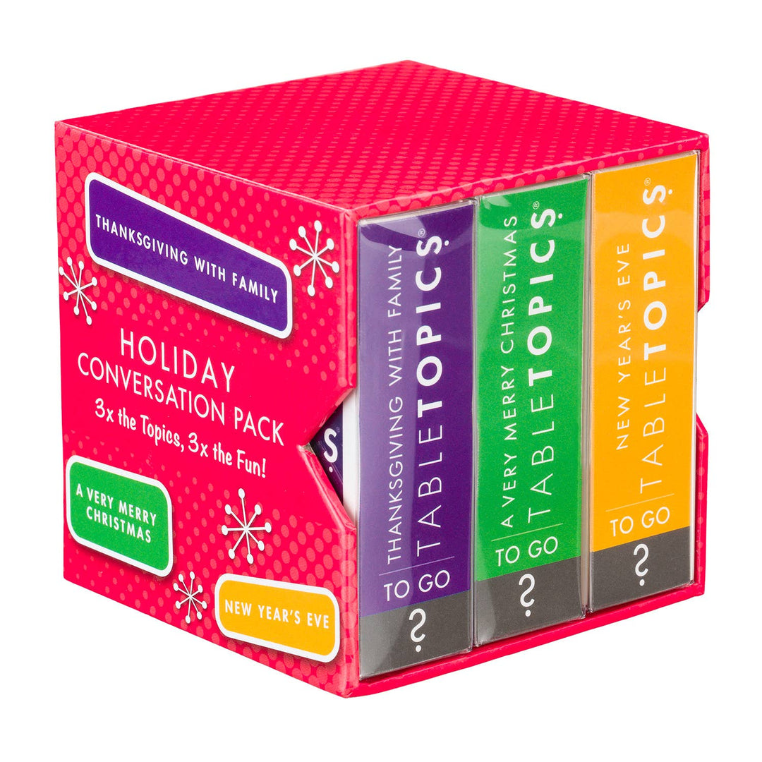 TableTopics Holiday Conversation Pack | Conversation Cards