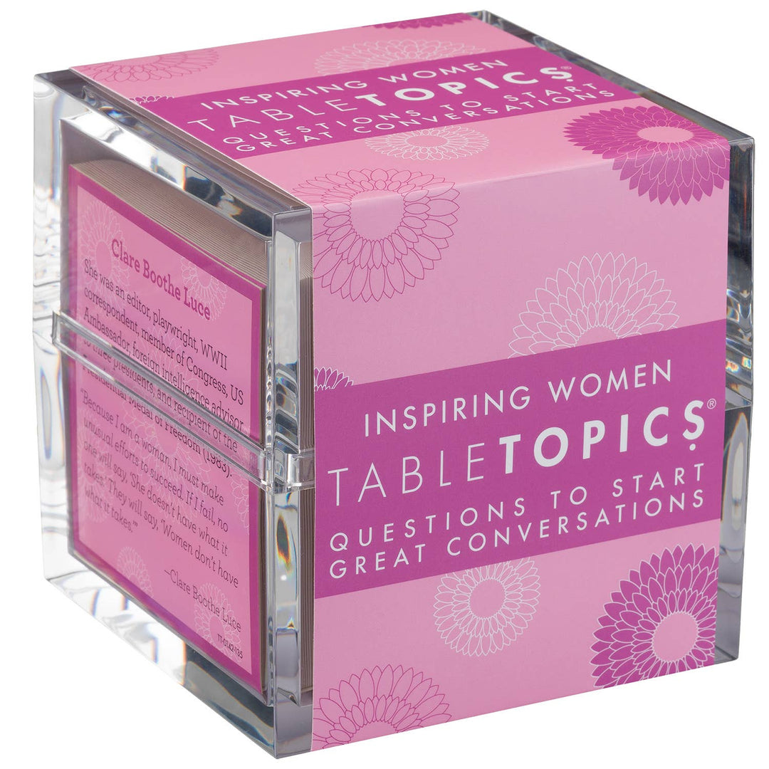 TableTopics Inspiring Women | Conversation Starter Questions