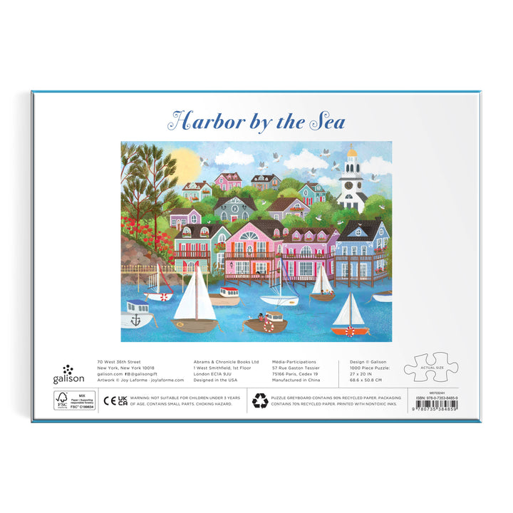 Joy Laforme Harbor by the Sea Puzzle, 1000 Pieces