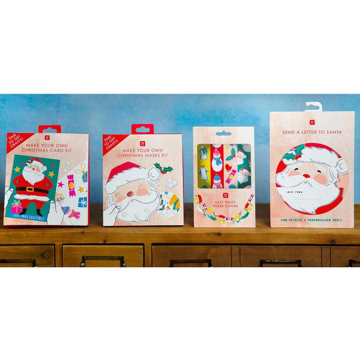 Craft With Santa Card Kit, Pack Of 12