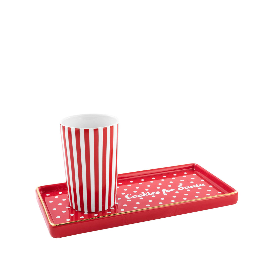 Milk and Cookies Set, Cookies for Santa