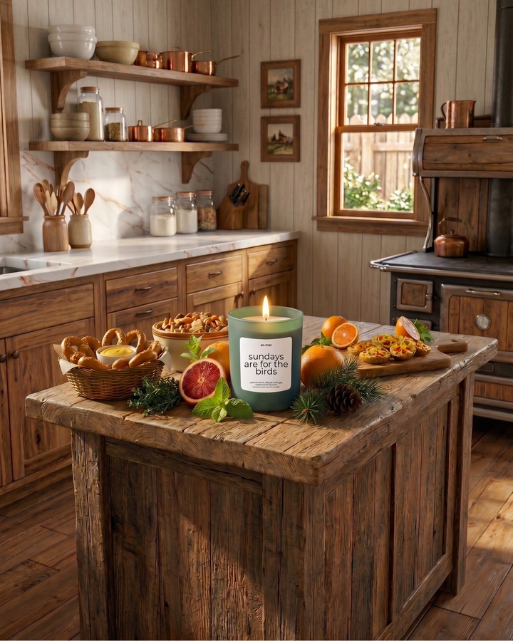 Sundays Are For The Birds | Clemenpine Candle