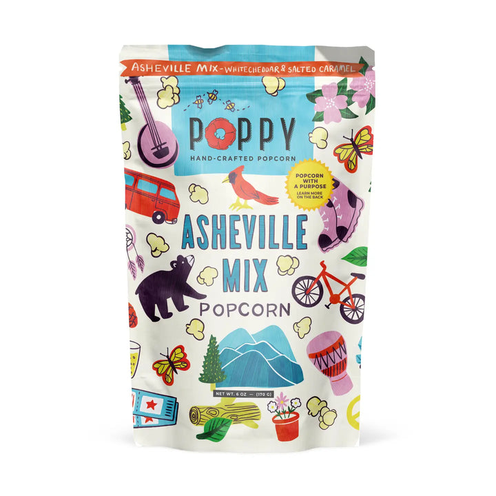 Asheville Artist Popcorn, 6 Oz.